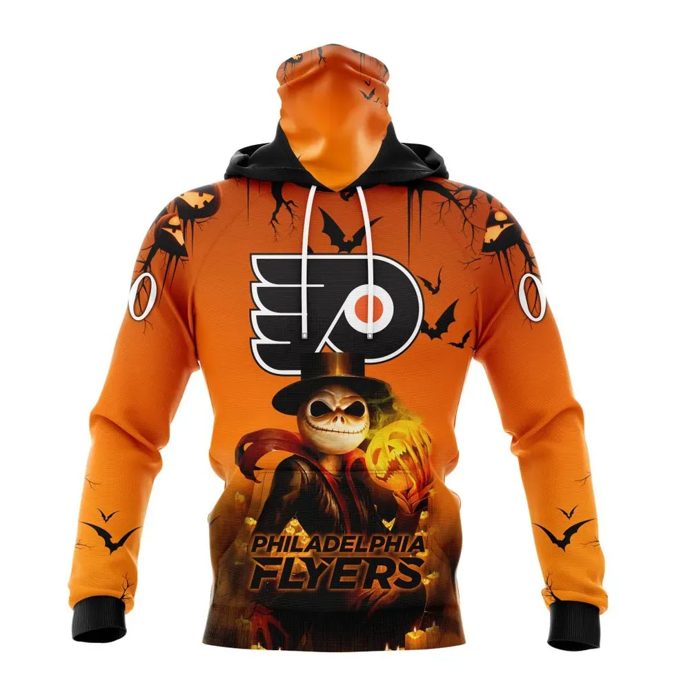 NHL Philadelphia Flyers Special Halloween Concepts St2201 Mask Hoodie