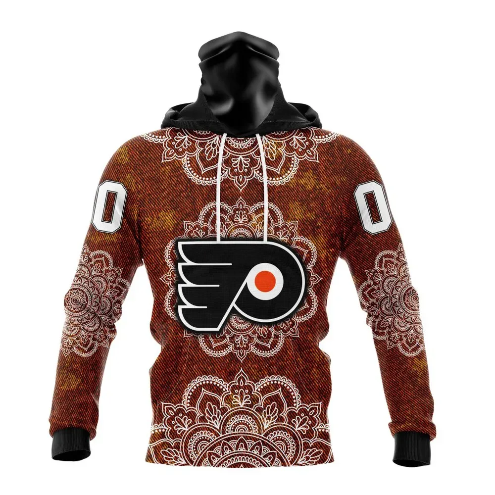 NHL Philadelphia Flyers | Specialized Mandala Style St2201 Mask Hoodie