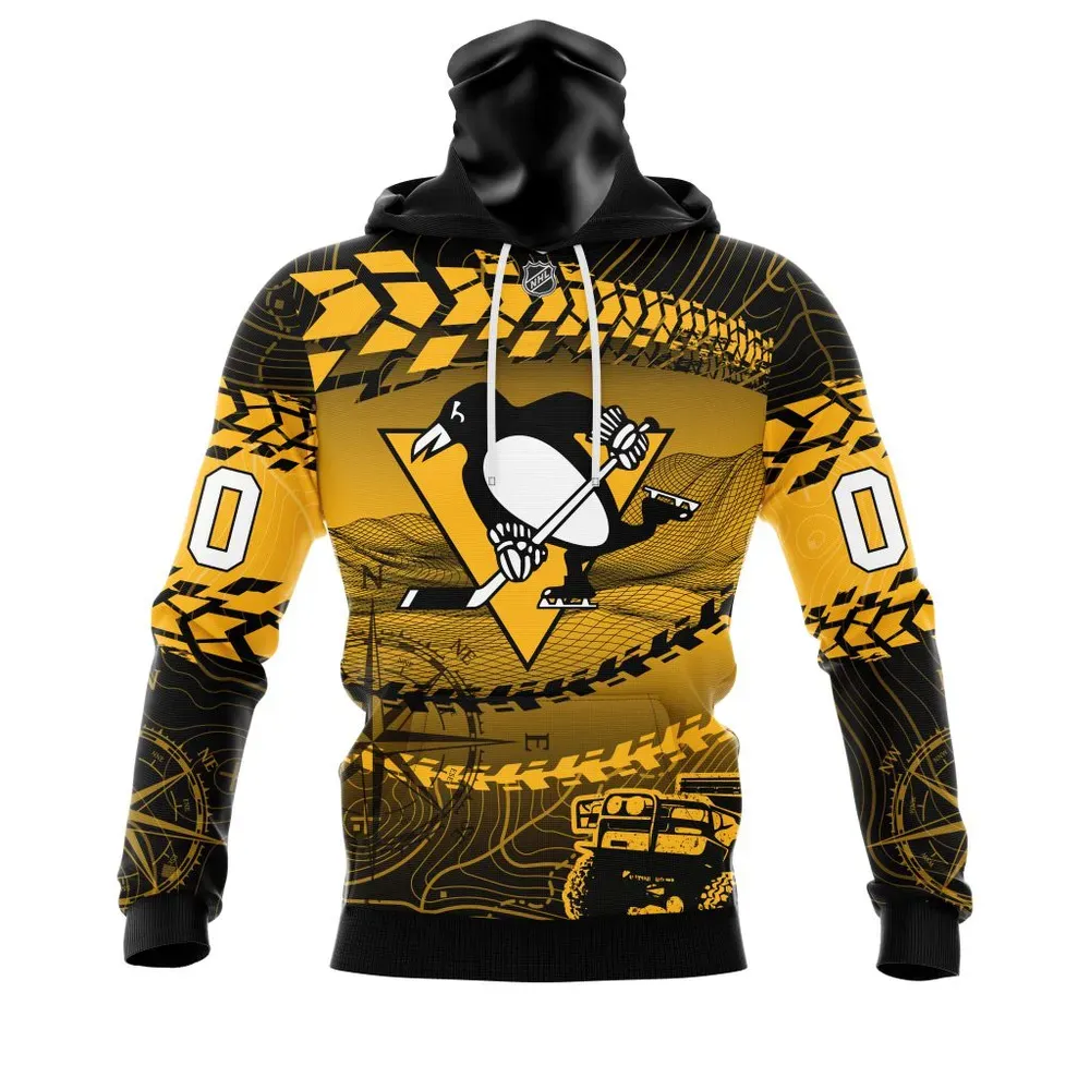 NHL Pittsburgh Penguins | Specialized Off Road Style St2201 Mask Hoodie