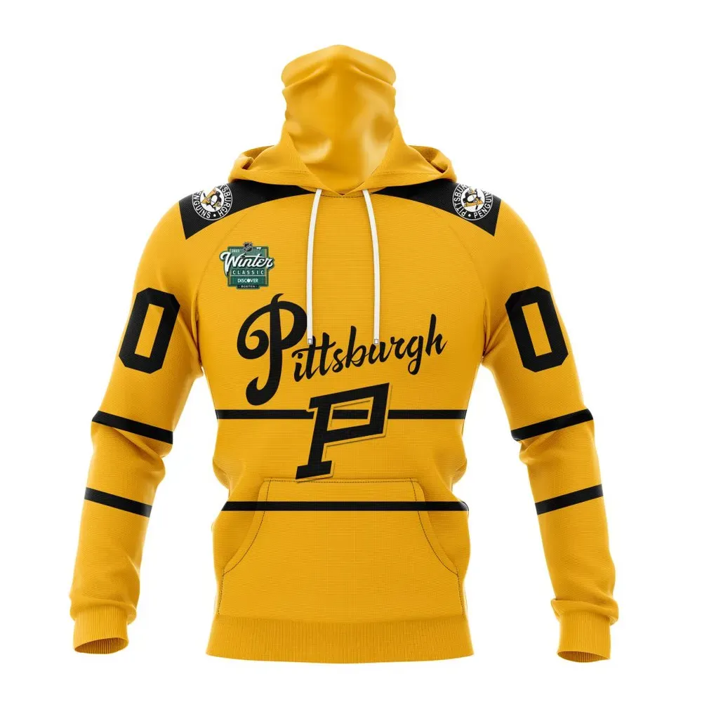 NHL Pittsburgh Penguins Winter Classic Concept Mask Hoodie