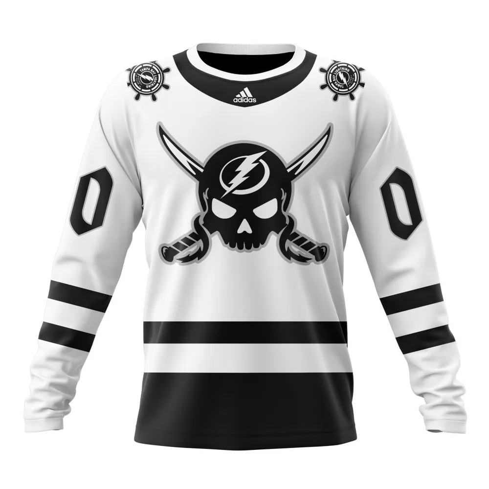 NHL Tampa Bay Lightning Personalized 2024 Gasparilla Kits Long Sleeved Sweatshirt 