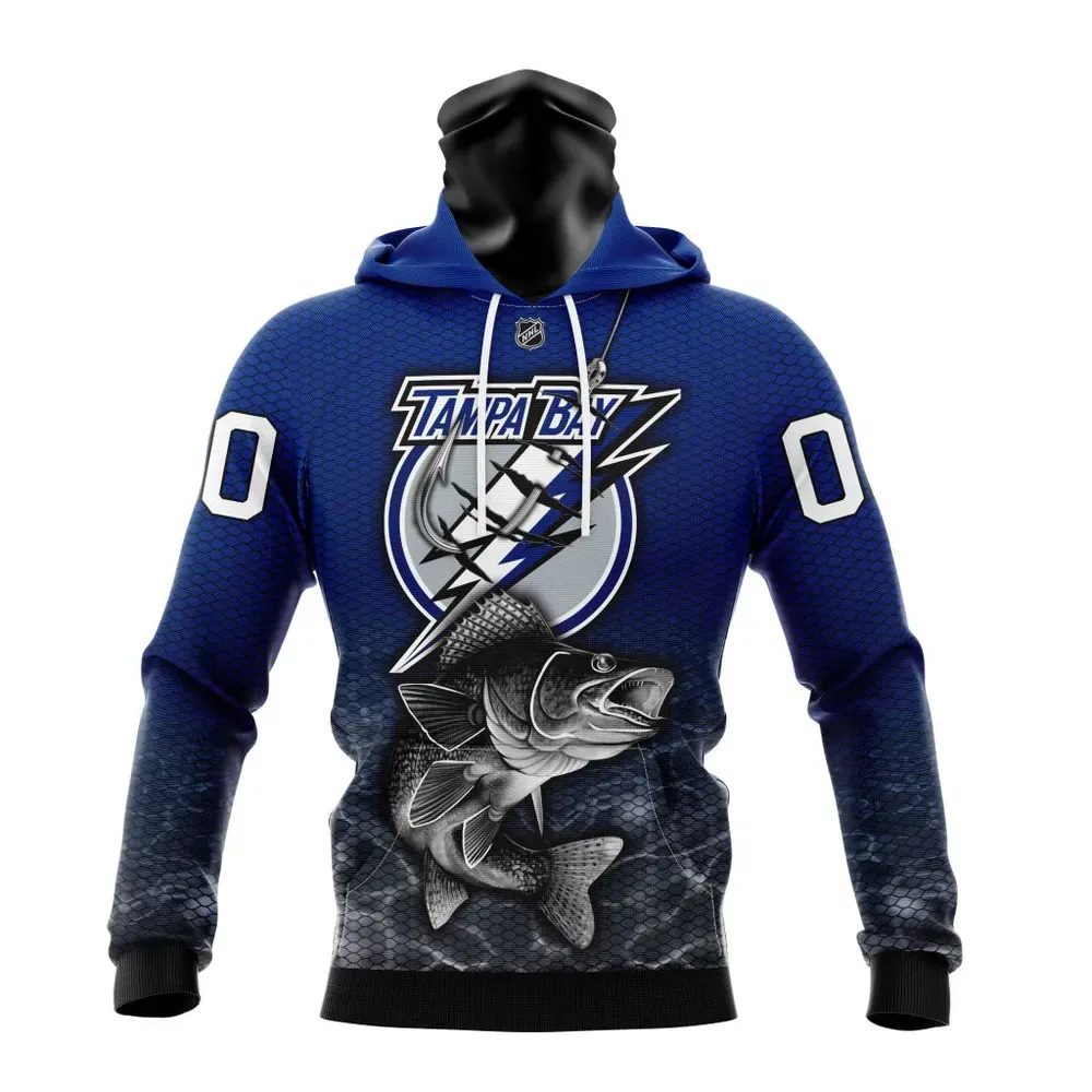 NHL Tampa Bay Lightning | Specialized Fishing Style St2201 Mask Hoodie