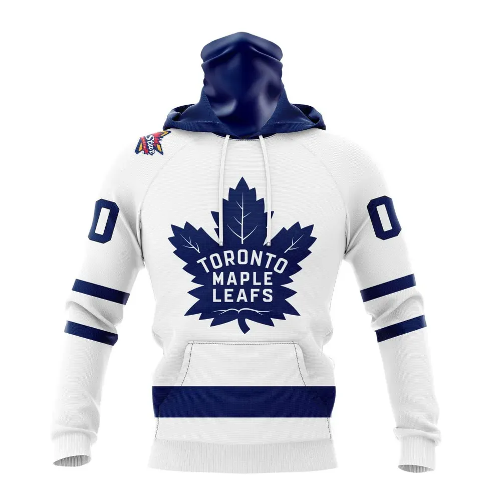 NHL Toronto Maple Leafs Personalized Away Kits Mask Hoodie