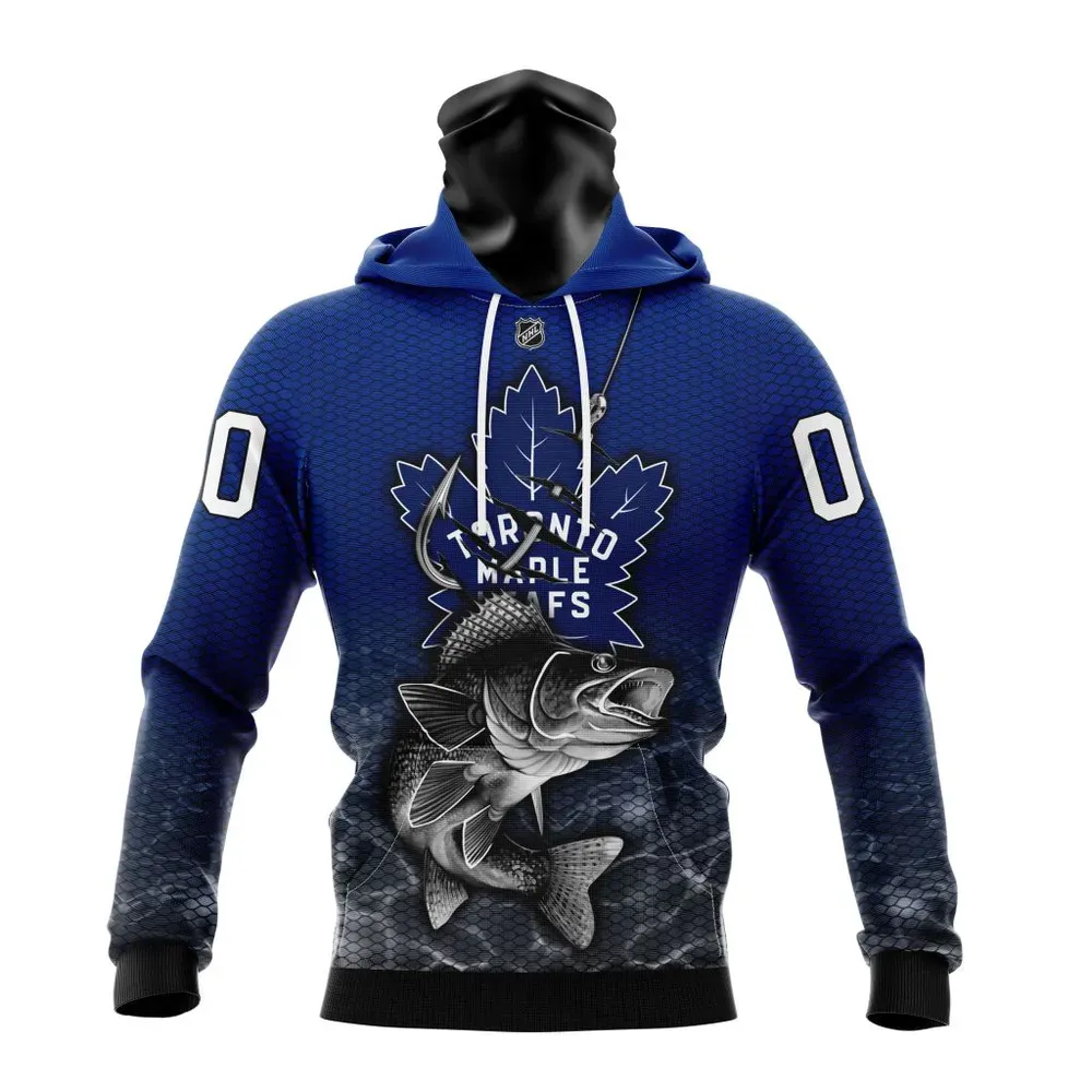 NHL Toronto Maple Leafs | Specialized Fishing Style St2201 Mask Hoodie