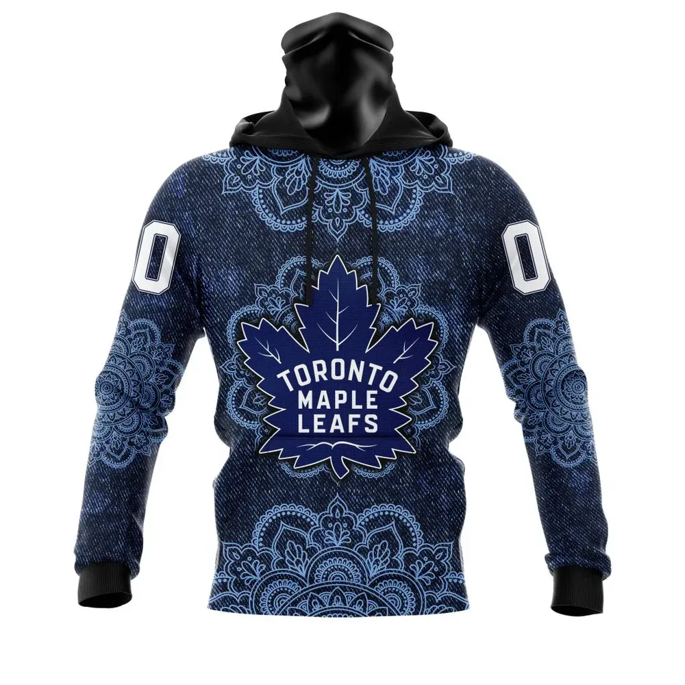 NHL Toronto Maple Leafs | Specialized Mandala Style St2201 Mask Hoodie