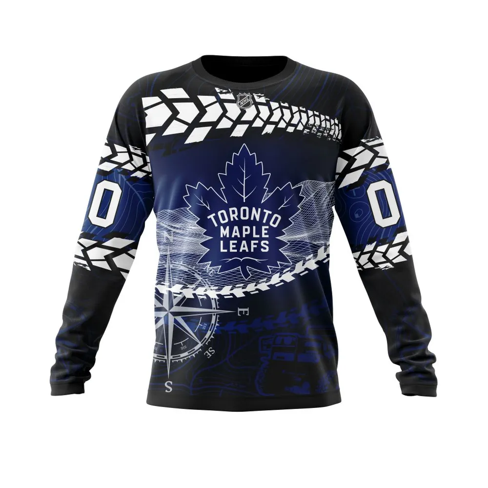 NHL Toronto Maple Leafs | Specialized Off Road Style St2201 Long Sleeved Sweatshirt 