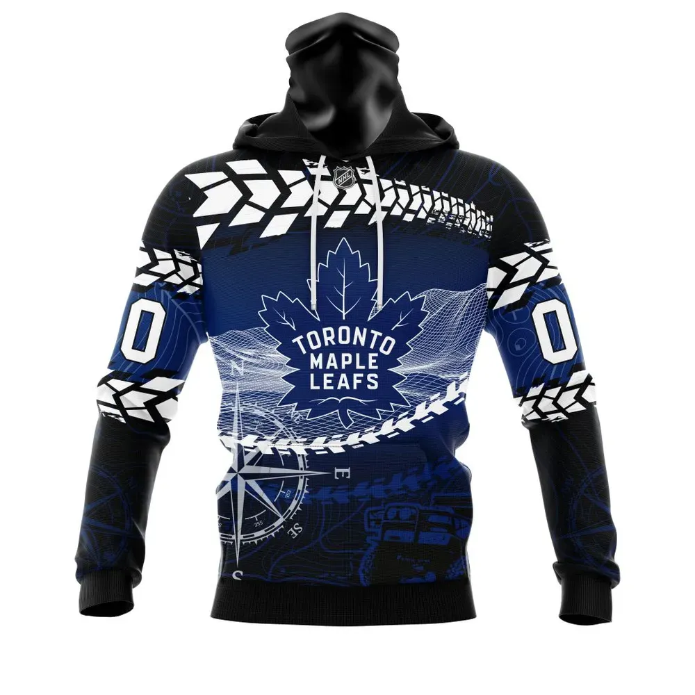 NHL Toronto Maple Leafs | Specialized Off Road Style St2201 Mask Hoodie