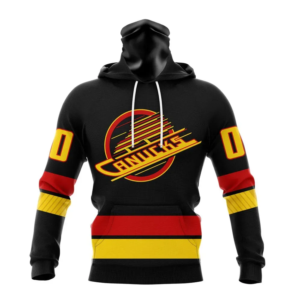 NHL Vancouver Canucks Alternate Kits Mask Hoodie