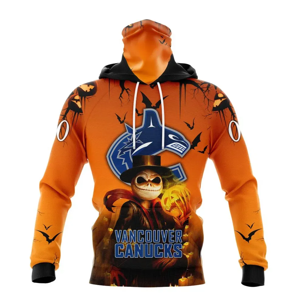 NHL Vancouver Canucks Special Halloween Concepts St2201 Mask Hoodie