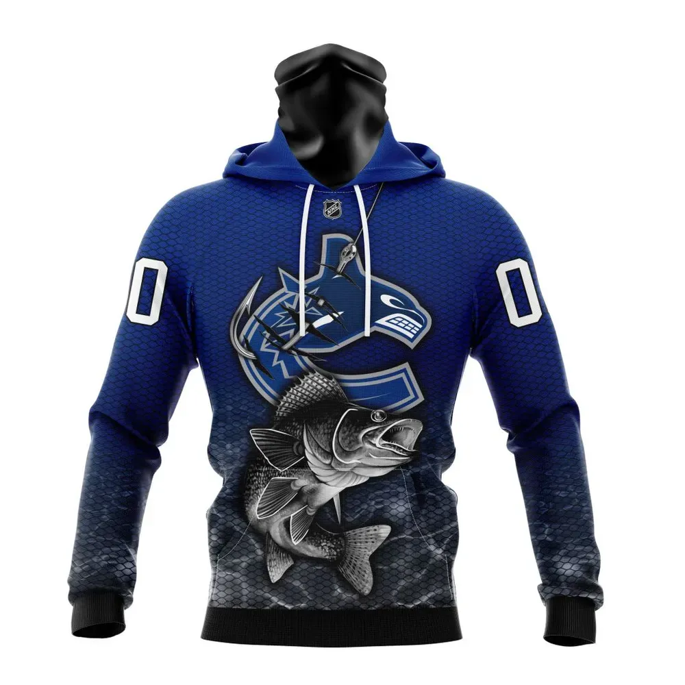 NHL Vancouver Canucks | Specialized Fishing Style St2201 Mask Hoodie