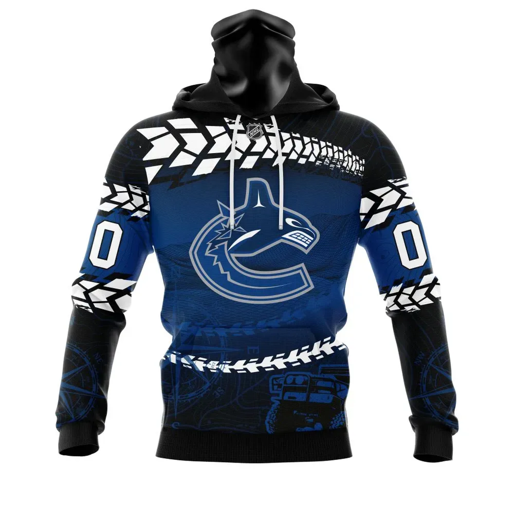 NHL Vancouver Canucks | Specialized Off Road Style St2201 Mask Hoodie