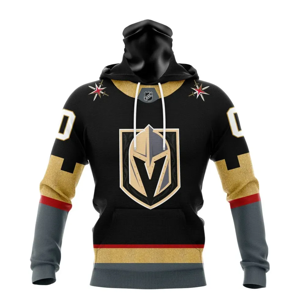 NHL Vegas Golden Knights Special Castle Design Concept Kits Mask Hoodie