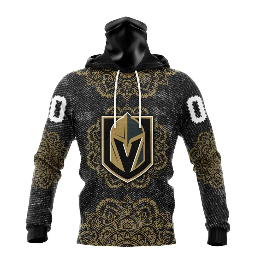 NHL Vegas Golden Knights | Specialized Mandala Style St2201 Mask Hoodie