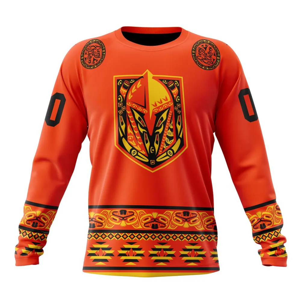 NHL Vegas Golden Knights | Specialized National Day For Truth And Reconciliation Long Sleeved Sweatshirt 