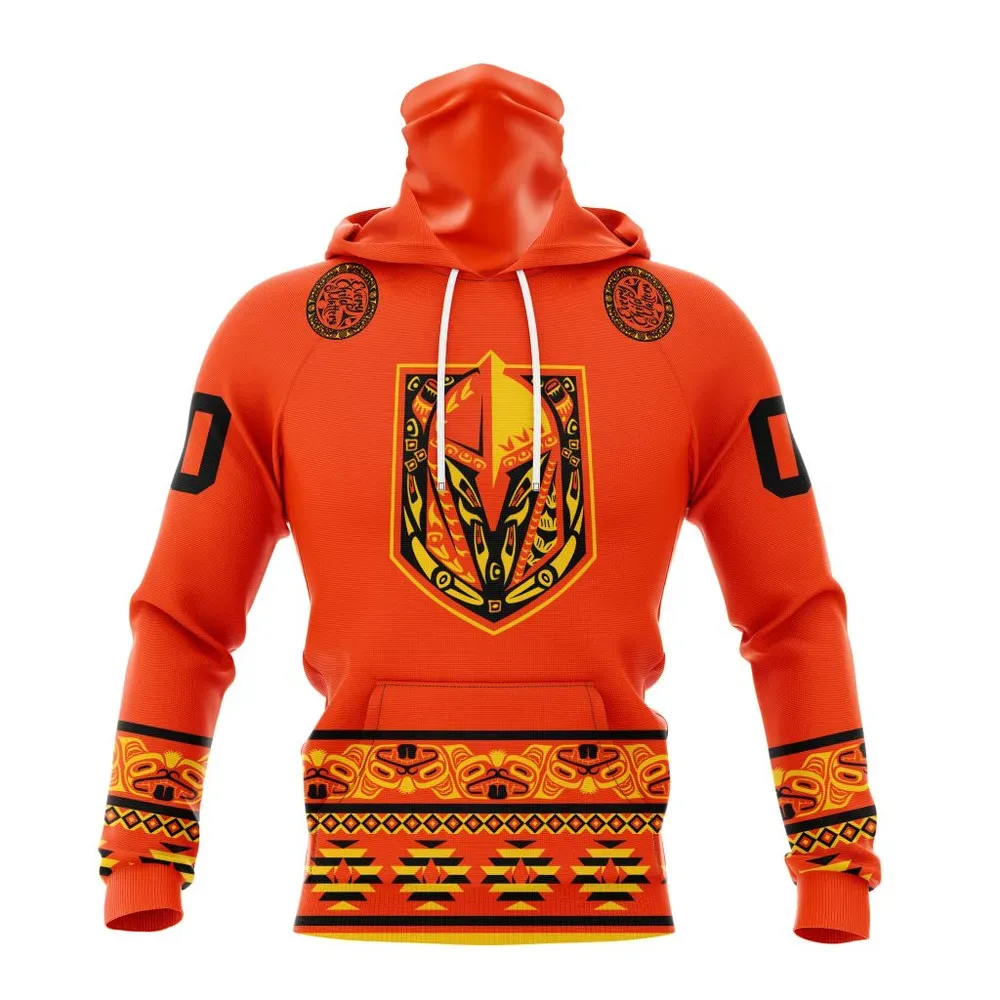 NHL Vegas Golden Knights | Specialized National Day For Truth And Reconciliation Mask Hoodie