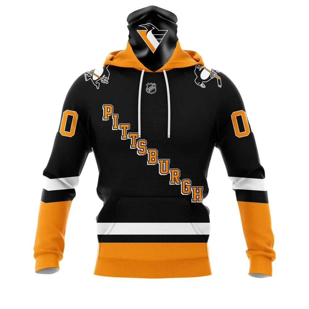 Pittsburgh Penguins | Specialized Third Jersey Mask Hoodie