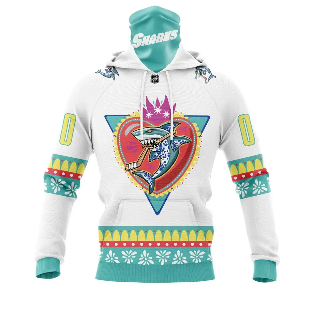 San Jose Sharks | Specialized Concepts Kits Mask Hoodie