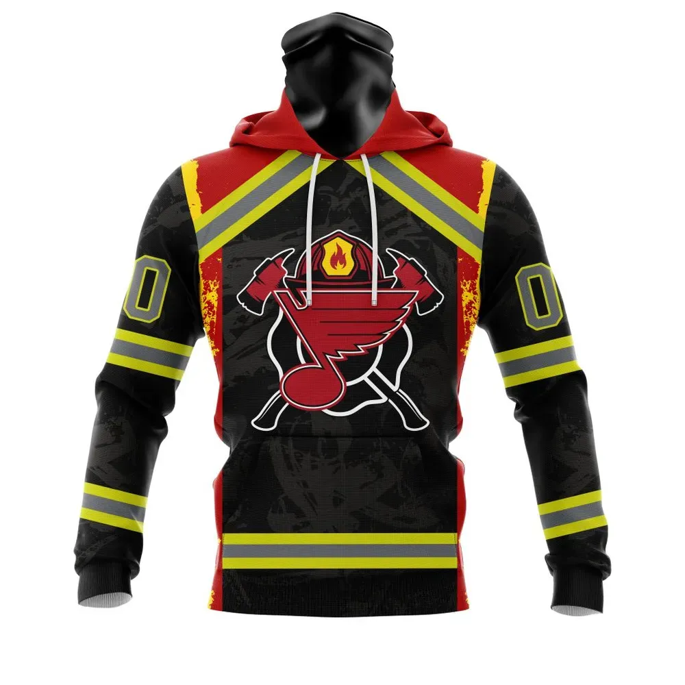 St. Louis Blues | Honnor Firefighter V0322 Mask Hoodie