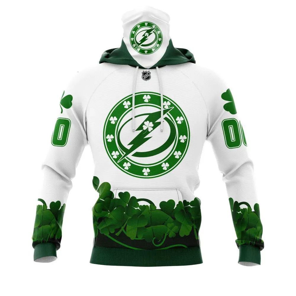 Tampa Bay Lightning | Happy St.Patrick Days Jersey V0522 Mask Hoodie