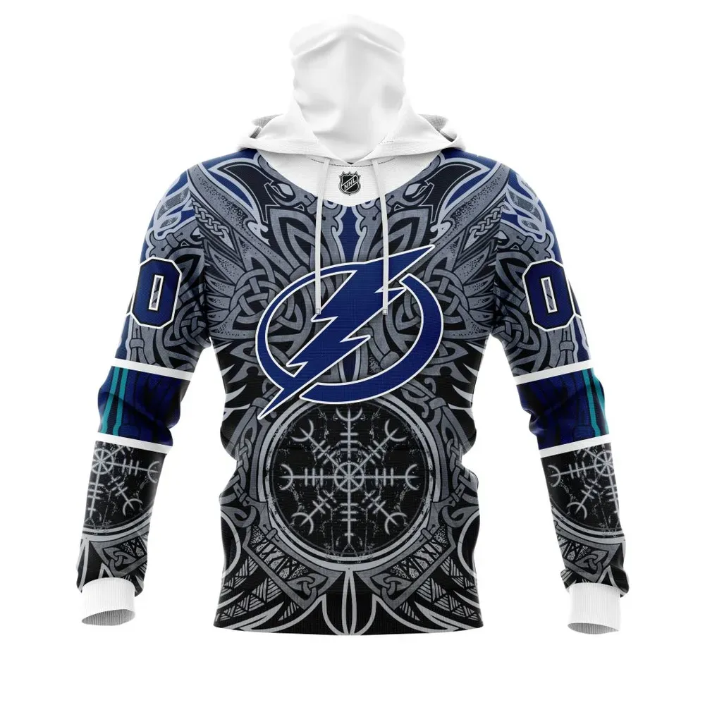 Tampa Bay Lightning | Specialized Norse Viking Symbols St2201 Mask Hoodie