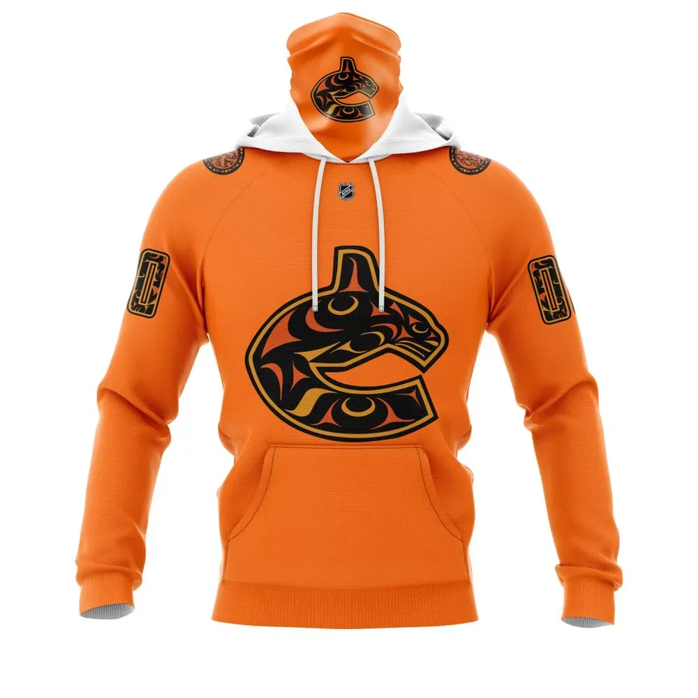 Vancouver Canucks | Specialized Every Child Matters Mask Hoodie