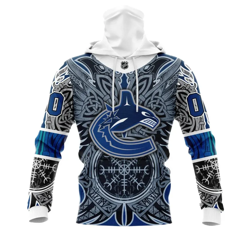 Vancouver Canucks | Specialized Norse Viking Symbols St2201 Mask Hoodie