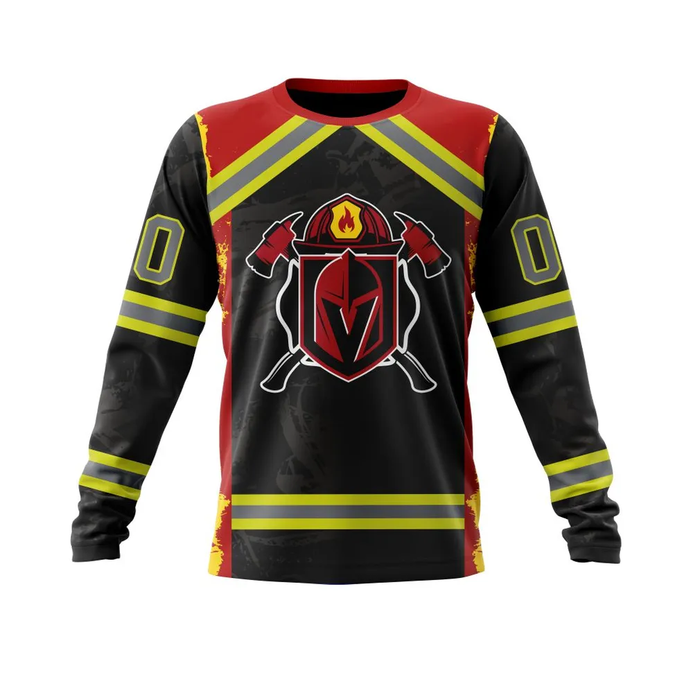 Vegas Golden Knights | Honnor Firefighter V0322 Long Sleeved Sweatshirt 