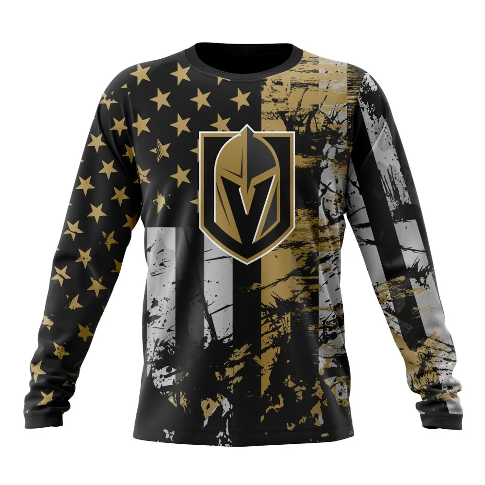 Vegas Golden Knights | Specialized Jersey For America Long Sleeved Sweatshirt 