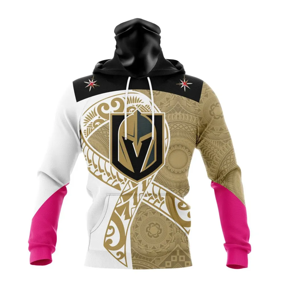 Vegas Golden Knights | Specialized Samoa Fights Cancer Jersey Mask Hoodie