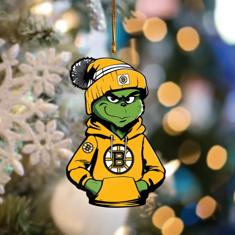 Special Release Boston Bruins NHL Custom Shape Acrylic Ornament HONHL250924ONM02BB