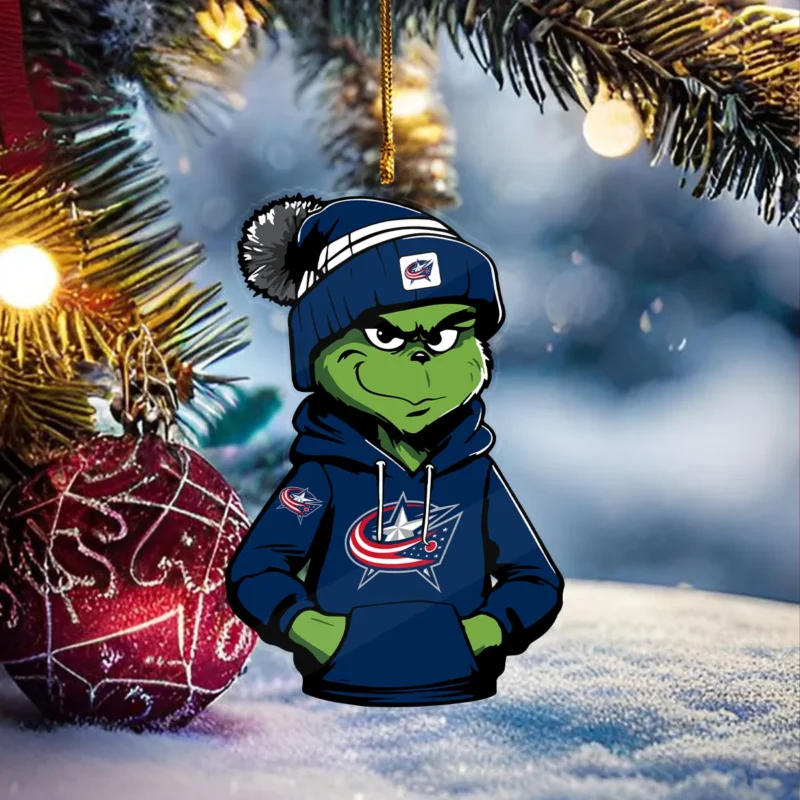 Special Release Columbus Blue Jackets NHL Custom Shape Acrylic Ornament HONHL250924ONM02CBJ