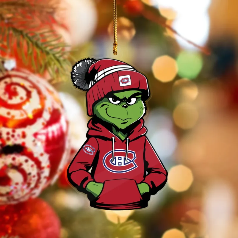 Special Release Montreal Canadiens NHL Custom Shape Acrylic Ornament HONHL250924ONM02MC