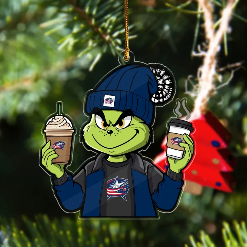 Special Release Columbus Blue Jackets NHL Custom Shape Acrylic Ornament HONHL260924ONM01CBJ