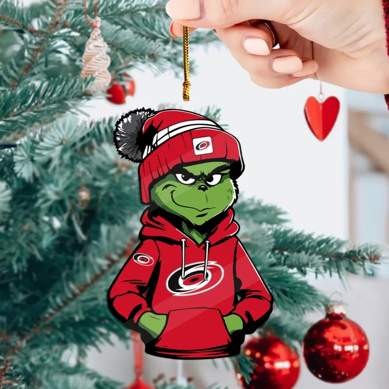 Special Release Carolina Hurricanes NHL Custom Shape Acrylic Ornament HONHL250924ONM02CH