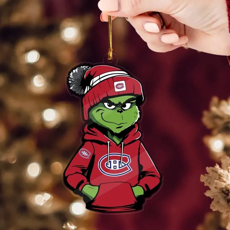 Special Release Montreal Canadiens NHL Custom Shape Acrylic Ornament HONHL250924ONM02MC