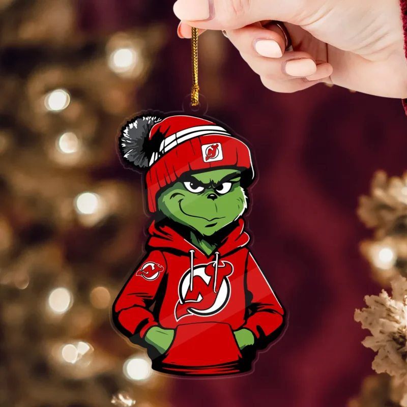 Special Release New Jersey Devils NHL Custom Shape Acrylic Ornament HONHL250924ONM02NJD