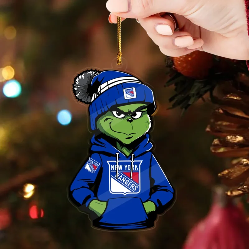 Special Release New York Rangers NHL Custom Shape Acrylic Ornament HONHL250924ONM02NYR