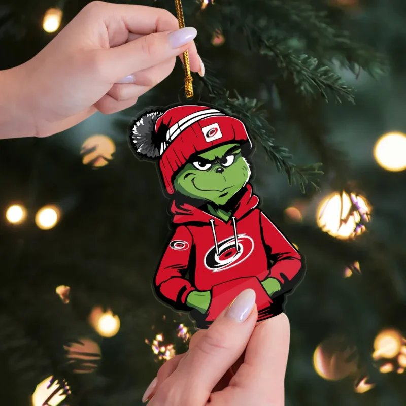 Special Release Carolina Hurricanes NHL Custom Shape Acrylic Ornament HONHL250924ONM02CH