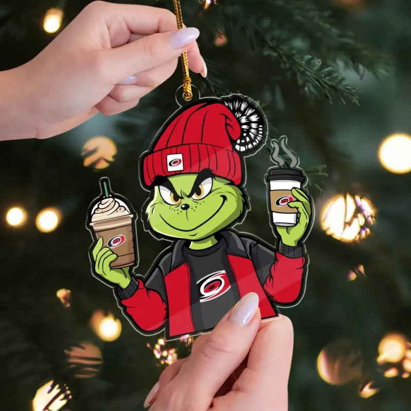 Special Release Carolina Hurricanes NHL Custom Shape Acrylic Ornament HONHL260924ONM01CH