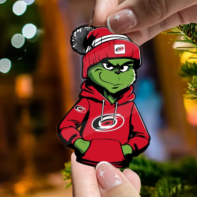 Special Release Carolina Hurricanes NHL Custom Shape Acrylic Ornament HONHL250924ONM02CH