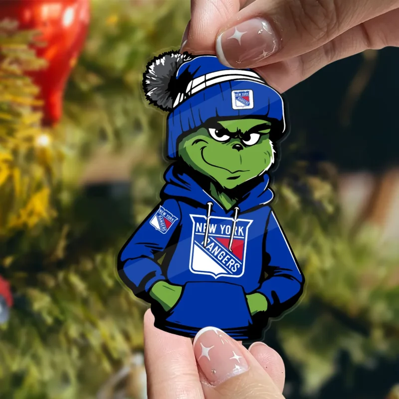 Special Release New York Rangers NHL Custom Shape Acrylic Ornament HONHL250924ONM02NYR