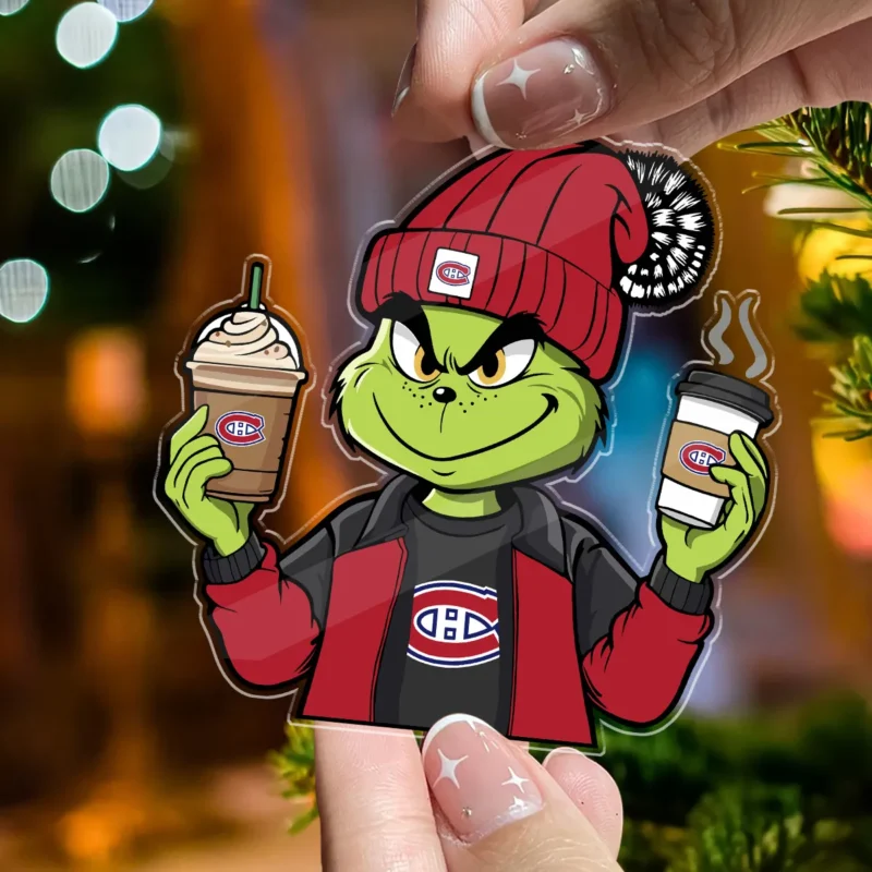 Special Release Montreal Canadiens NHL Custom Shape Acrylic Ornament HONHL260924ONM01MC