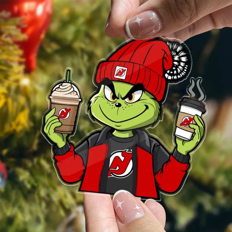 Special Release New Jersey Devils NHL Custom Shape Acrylic Ornament HONHL260924ONM01NJD