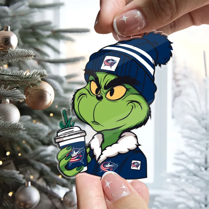 Special Release Columbus Blue Jackets NHL Custom Shape Acrylic Ornament HONHL270924ONM01CBJ