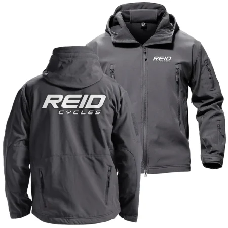 Reid Bikes Exclusive Logo Hooded Military Tactical Jacket BLBC210A0110