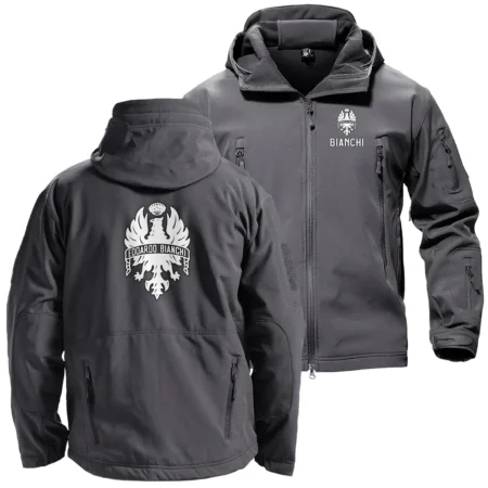 Bianchi Exclusive Logo Hooded Military Tactical Jacket BLBC210A0210