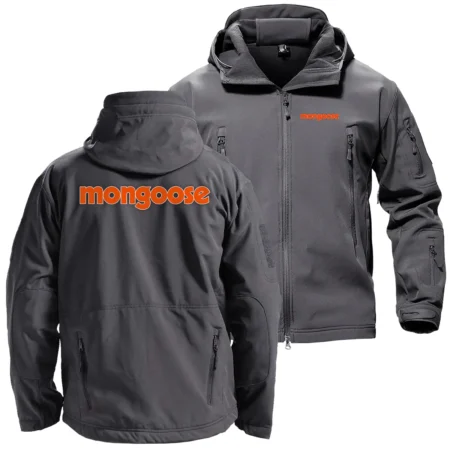 Mongoose Exclusive Logo Hooded Military Tactical Jacket BLBC210A0810