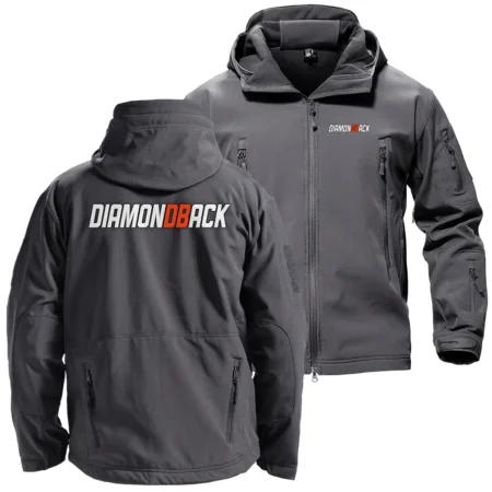 Diamondback Bikes Exclusive Logo Hooded Military Tactical Jacket BLBC210A1410