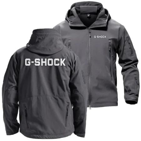 G-Shock Exclusive Logo Hooded Military Tactical Jacket BLC110A1610