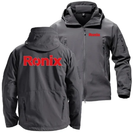 Ronix Exclusive Logo Hooded Military Tactical Jacket BLC110A1910